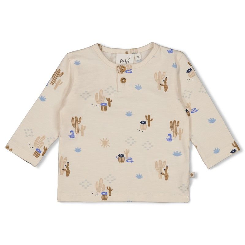 Feetje Longsleeve AOP - Sssiesta Offwhite 51602730