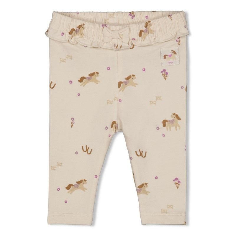 Feetje Legging AOP - Flower Ranch Offwhite