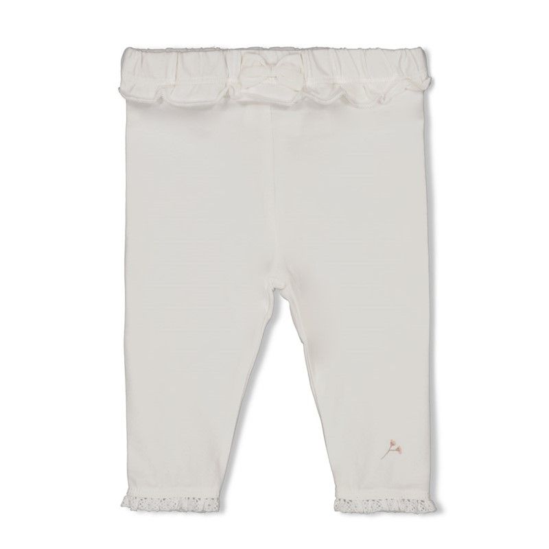 Feetje Legging - Delicate Flower Offwhite
