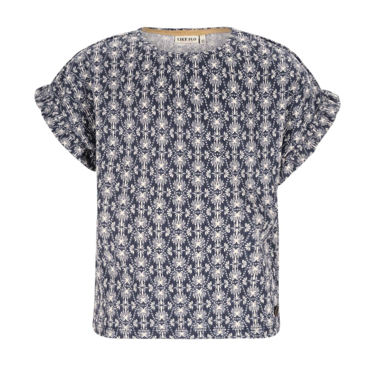 Like Flo Esri Flo girls AOP structure tee  F601-5423