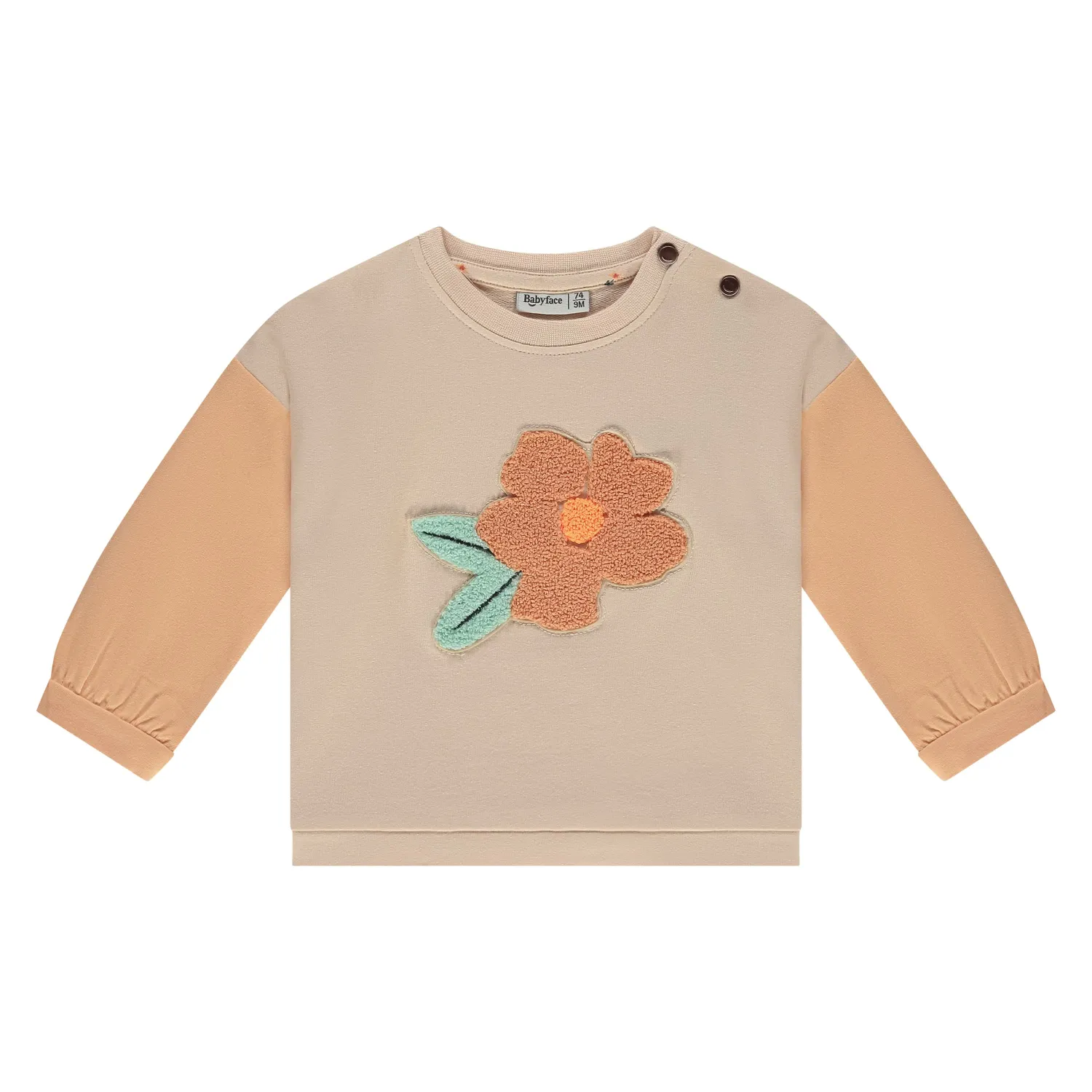 Babyface baby girls sweat shirt Light orange BBE26128404
