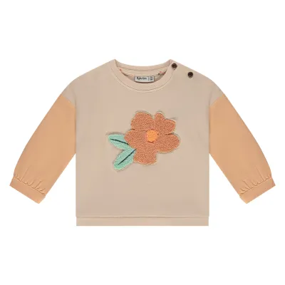 Babyface baby girls sweat shirt Light orange BBE26128404