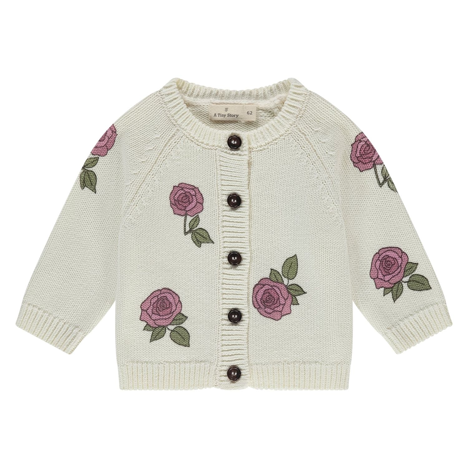 A Tiny Story baby cardigan Ecru TIN26129330