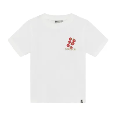 Daily Seven T-shirt Backprint Egret 920299