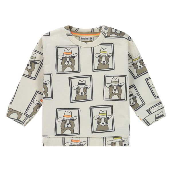 Babyface baby boys sweatshirt Off-White BBE26127407