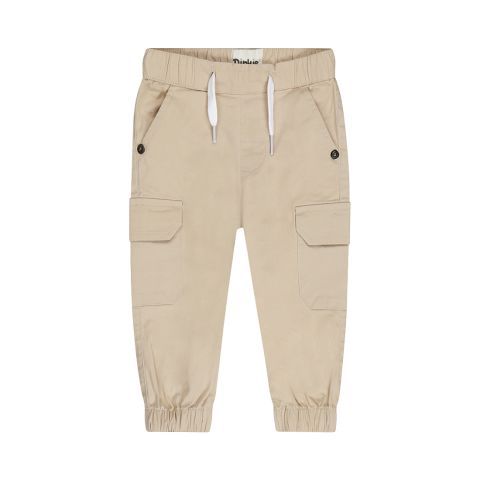 Dirkje Trousers, loose fit, cargo 02 Boys r Sand N58608-35