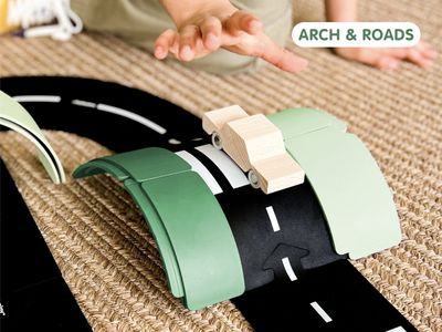 BabyenKids Way To Play - Arches 18-delig Groen/geel 18AR