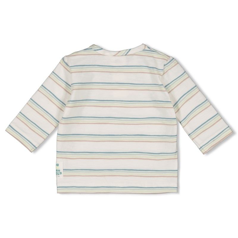 Feetje Longsleeve streep - You Croc my World