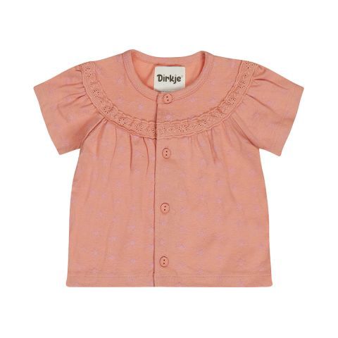 Dirkje T-shirt 05 Girls ladybug Light pink N58479-35
