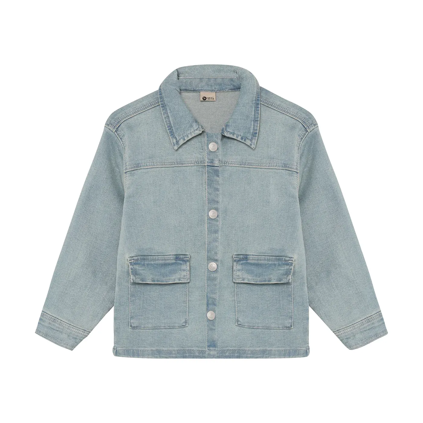 Daily Seven Denim Jacket Medium Blue denim 920277