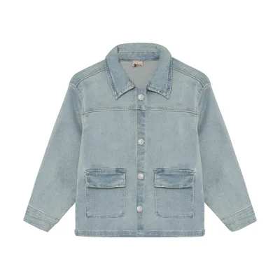 Daily Seven Denim Jacket Medium Blue denim 920277