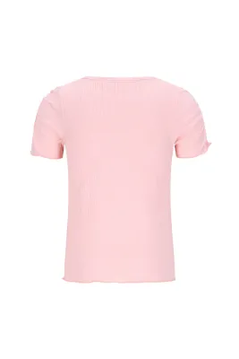 Like Flo Elise Flo girls rib ss shirt  F601-5406