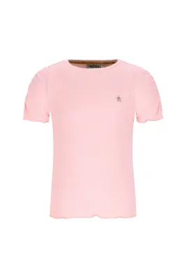 Like Flo Elise Flo girls rib ss shirt  F601-5406