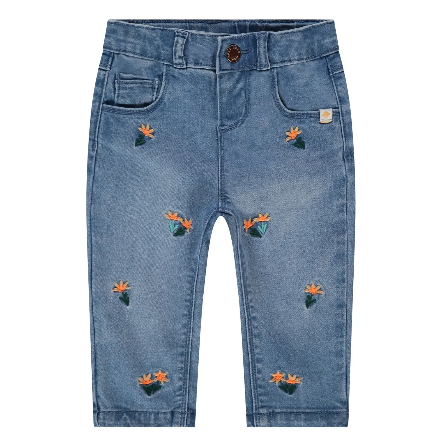 Babyface baby girls denim pants Medium blue denim BBE26128200