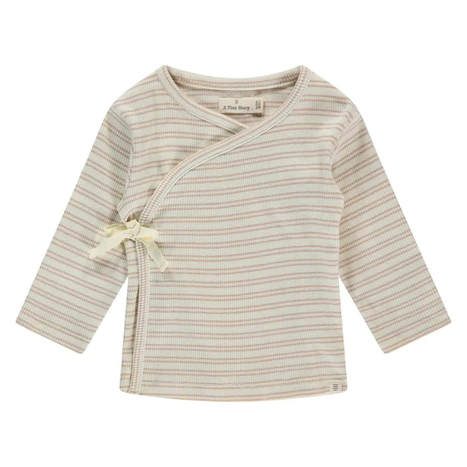 A Tiny Story baby t-shirt long sleeve Nougat TIN26129632
