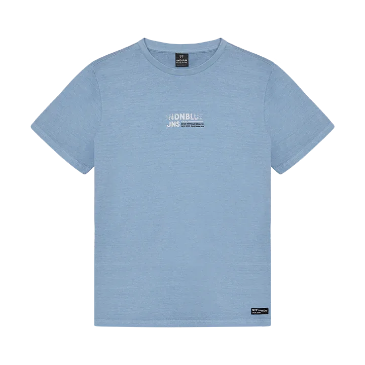 Indian Blue Jeans Loose Fit T-shirt INDN Bel Air Blue 960654