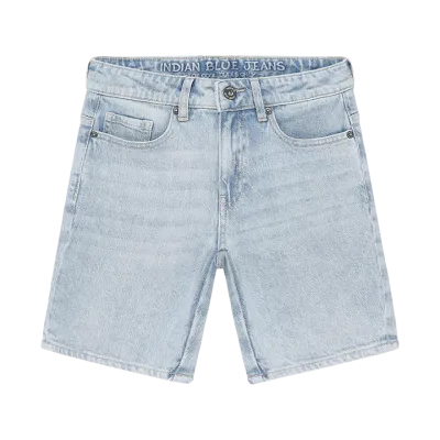 Indian Blue Jeans Wide Denim Short Light Jeans Light Denim Blue 960572
