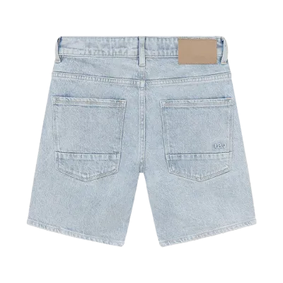Indian Blue Jeans Wide Denim Short Light Jeans Light Denim Blue 960572