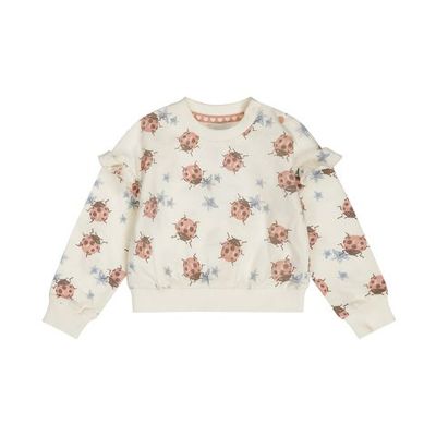 Dirkje Sweater 05 Girls ladybug Off-white N58482-35