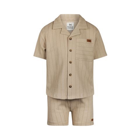 Koko Noko 2 pc set, loose fit, Shirt ss, Short Pebble N58803-37