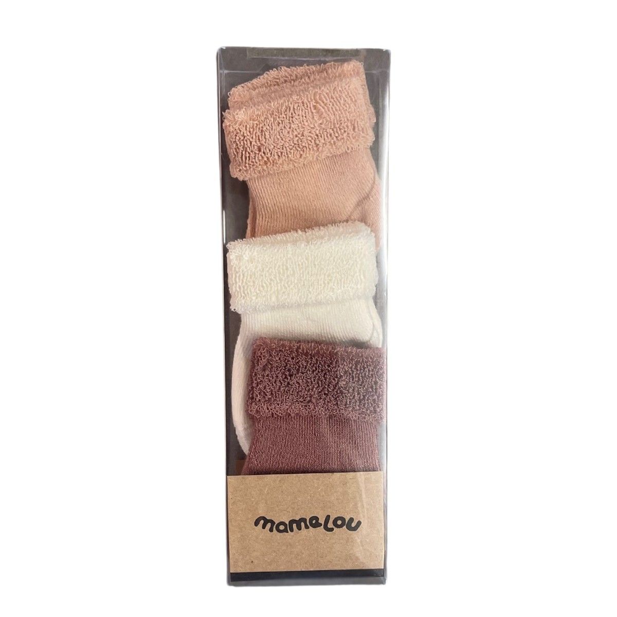 BabyenKids 3-pack sokjes (Blush/Ivory/Woodchuck  1515-53191-232