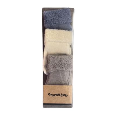 BabyenKids 3-pack sokjes (tradewinds/ivory/grey  1515-53191-599