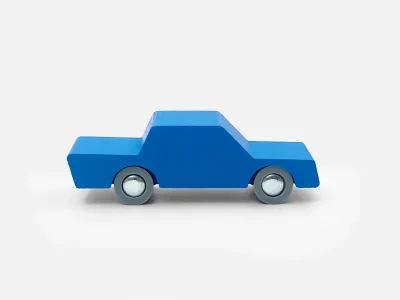 BabyenKids Back and Forth Car - Blue  BAFC