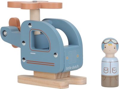 Little Dutch Helikopter hout  LD2552
