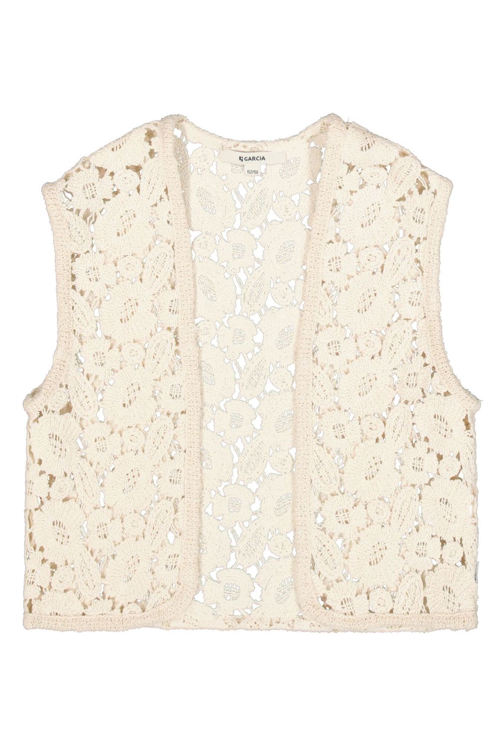 Garcia Meisjes Gilet47962 Ecru O262454