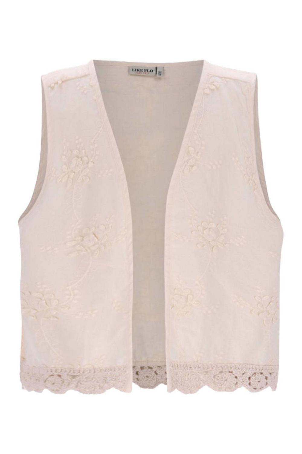 Like Flo Dafne Flo girls 3D leaf embroidery g  F602-5315