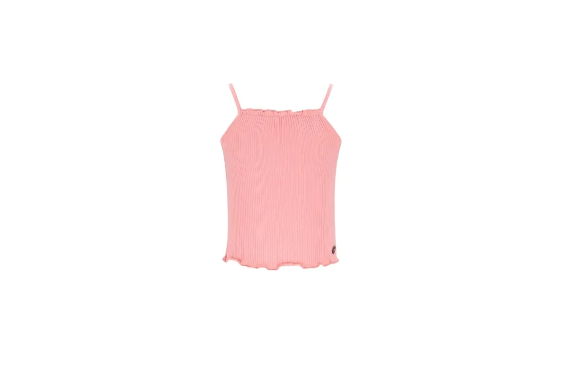 Like Flo Evina Flo girls solid rib singlet  F602-5417