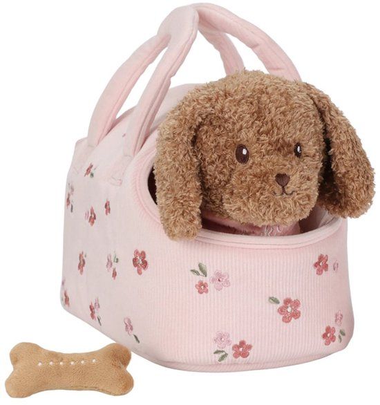 Little Dutch Knuffelhond Jackie in tas  LD4518