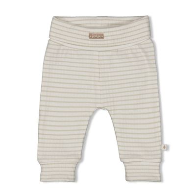 Feetje Broek rib met streep - Elephant Mint 52202472