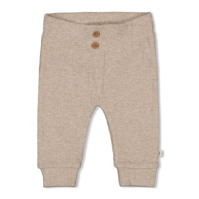 Feetje Broek rib - Elephant Taupe melange 52202474