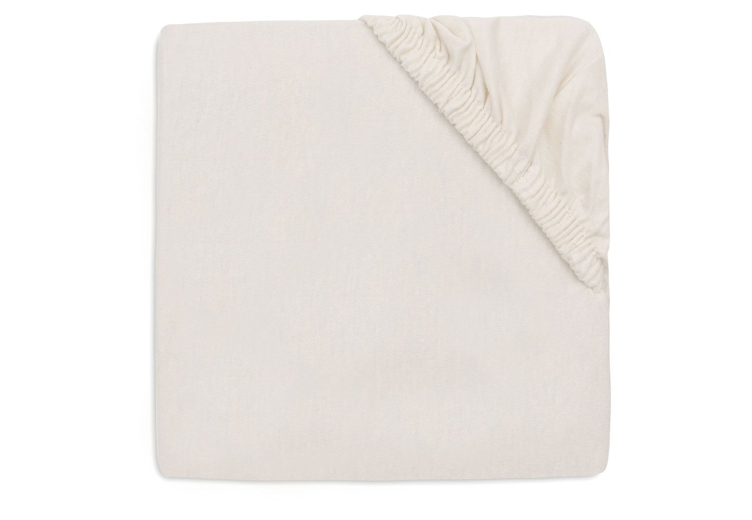 Jollein Hoeslaken Jersey 70/75x140/150cm - Oatmeal