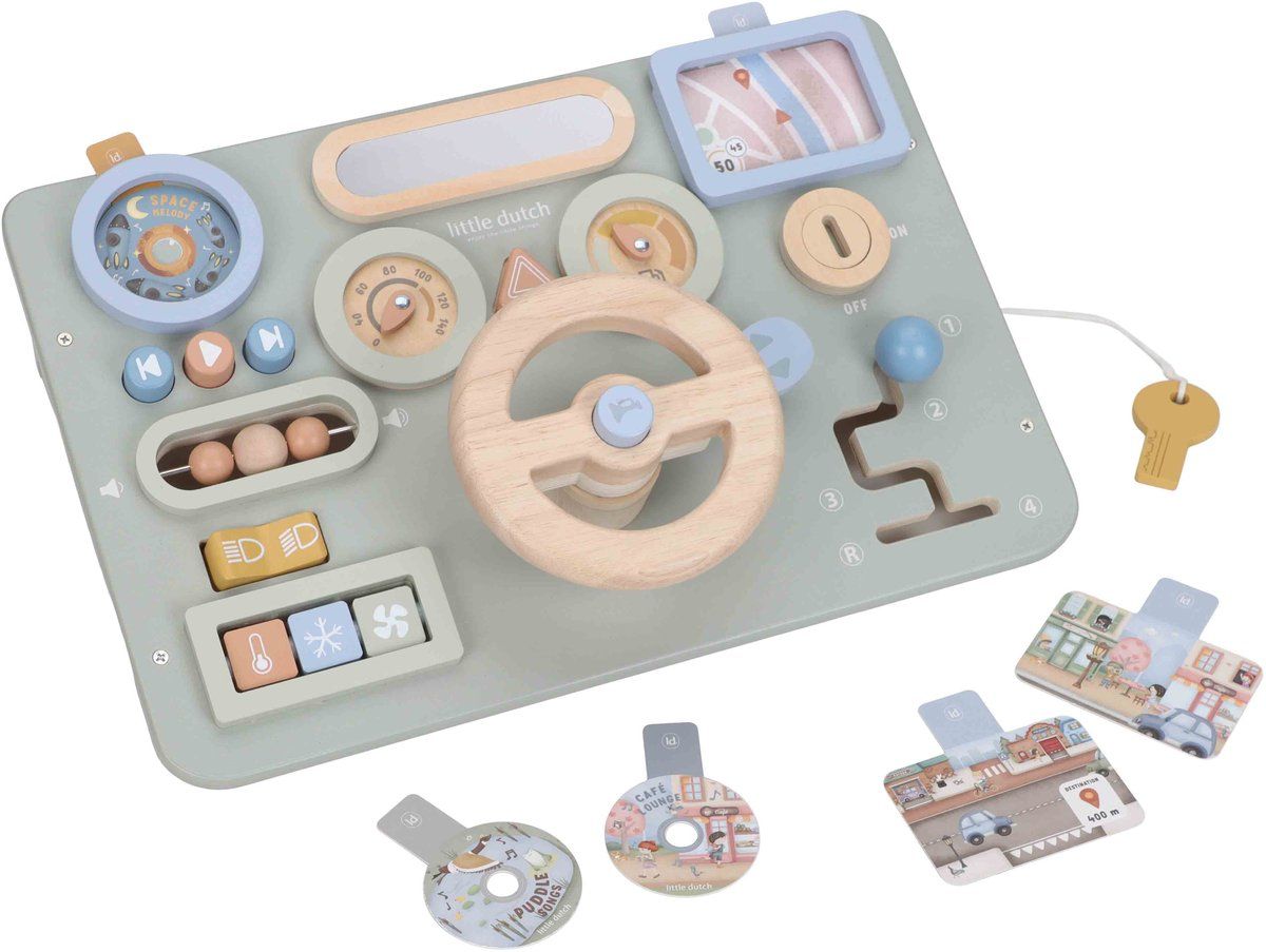 Little Dutch Activiteiten Autostuur  LD2548