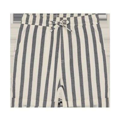 Daily Seven Cotton Stripe Shorts Thunderstorm 920377