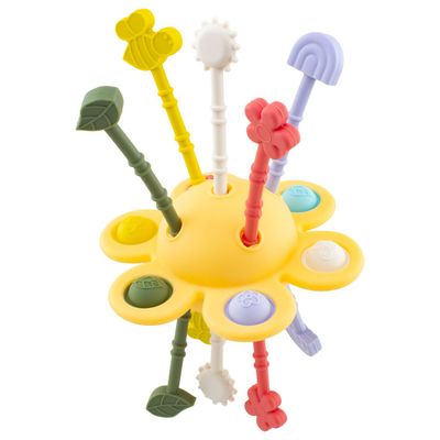 BabyenKids Siliconen Sensory Ball Jaune  7135
