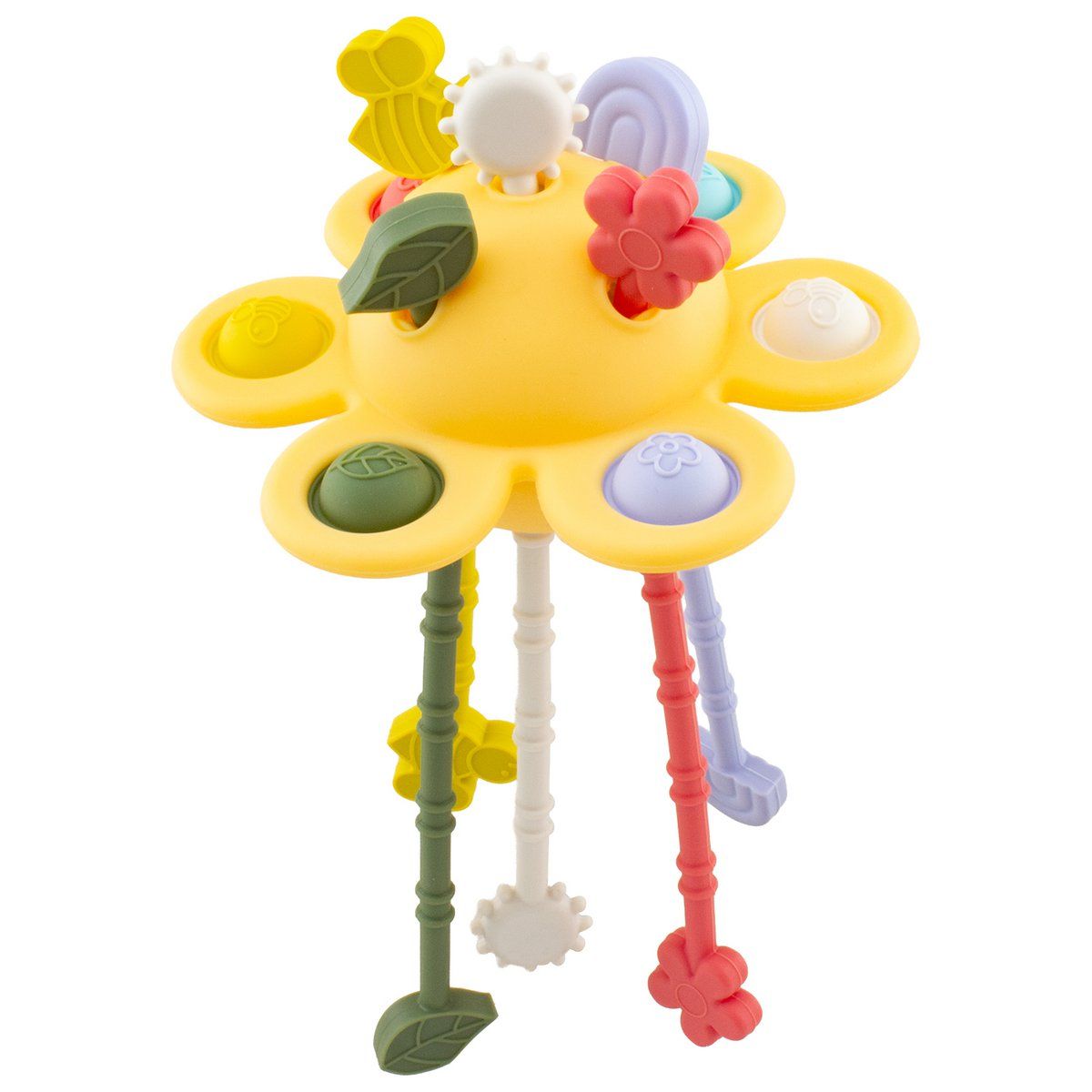 BabyenKids Siliconen Sensory Ball Jaune  7135