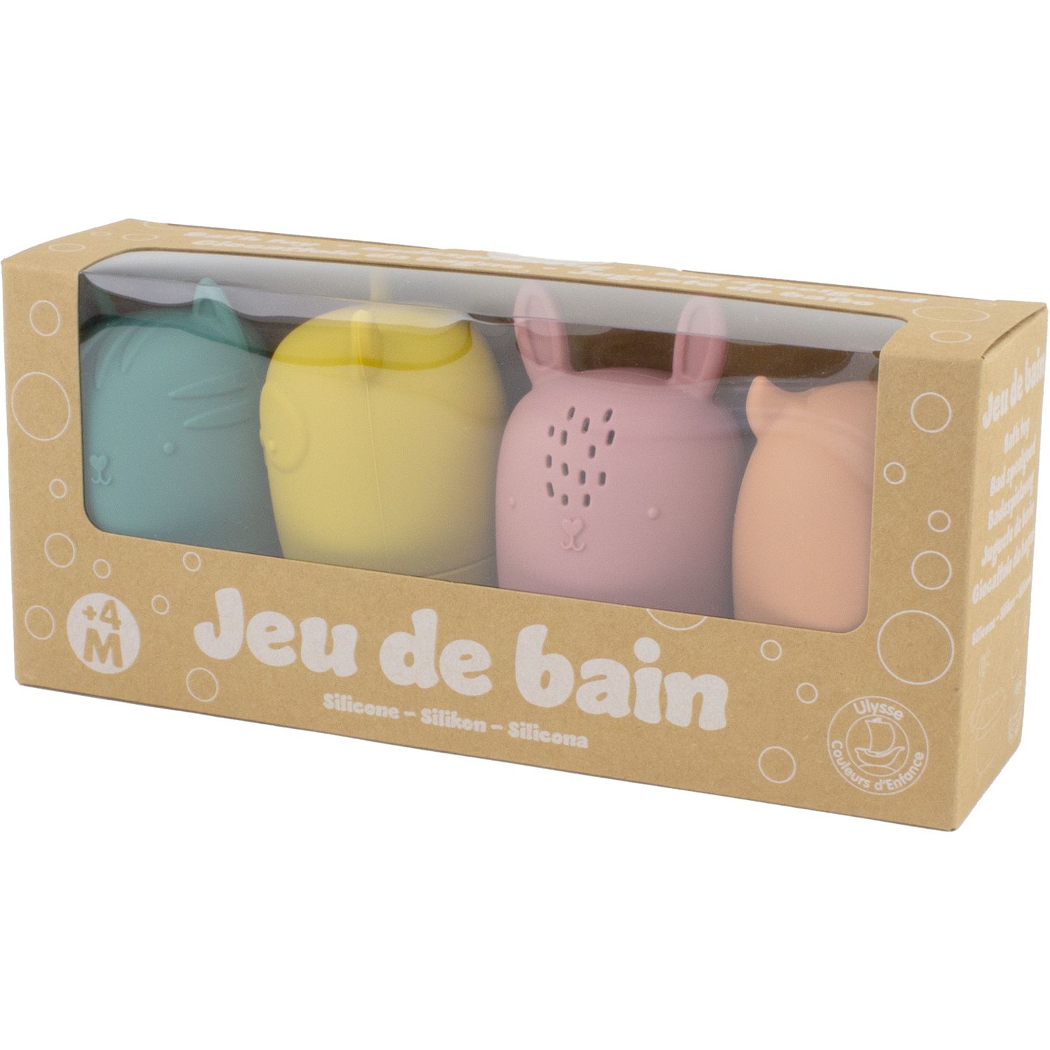 BabyenKids Bad Speelgoed Dieren - Siliconen  7104