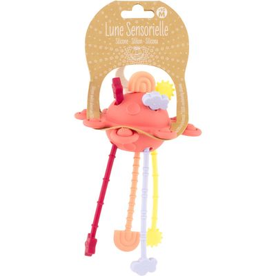 BabyenKids Siliconen Sensory Ball Rouge  7122