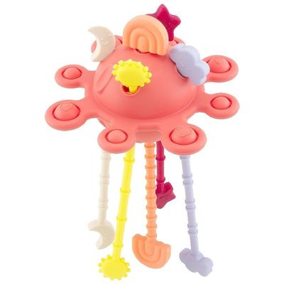 BabyenKids Siliconen Sensory Ball Rouge  7122