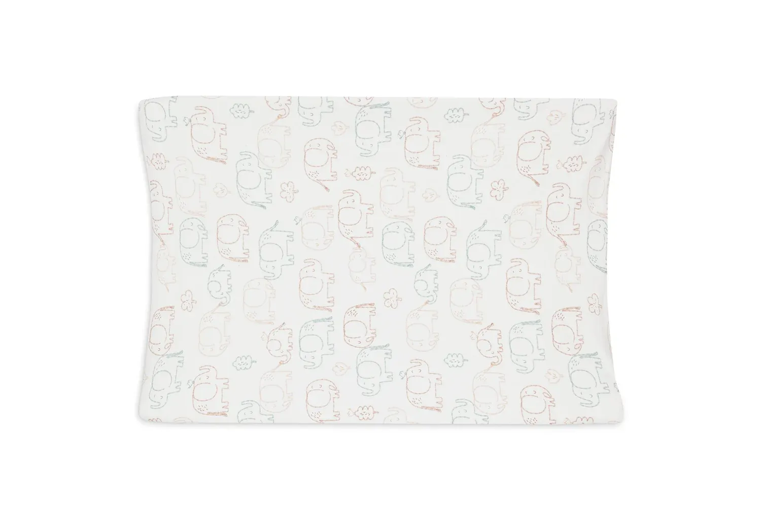 Jollein Aankleedkussenhoes Jersey 50x70cm - Elephant Tales