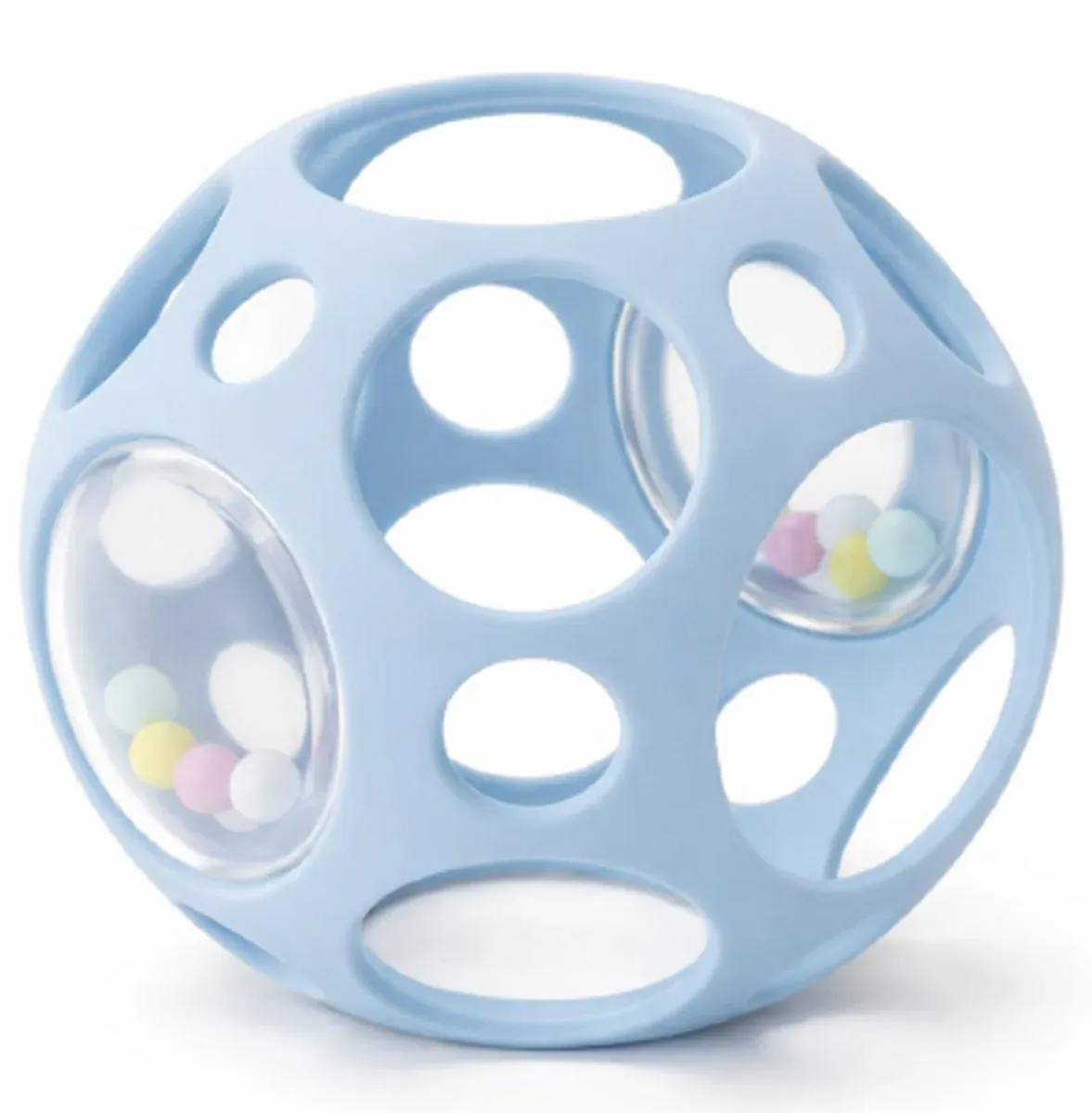 BabyenKids Rattling sensory ball Blue Blue LL057-002