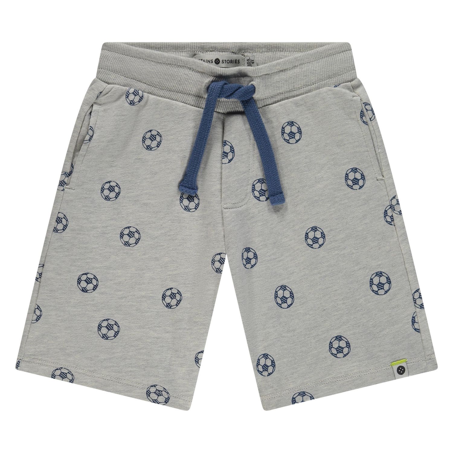 Stains &amp; Stories boys sweatshort wide fit Light Grey Melee SSA26207236