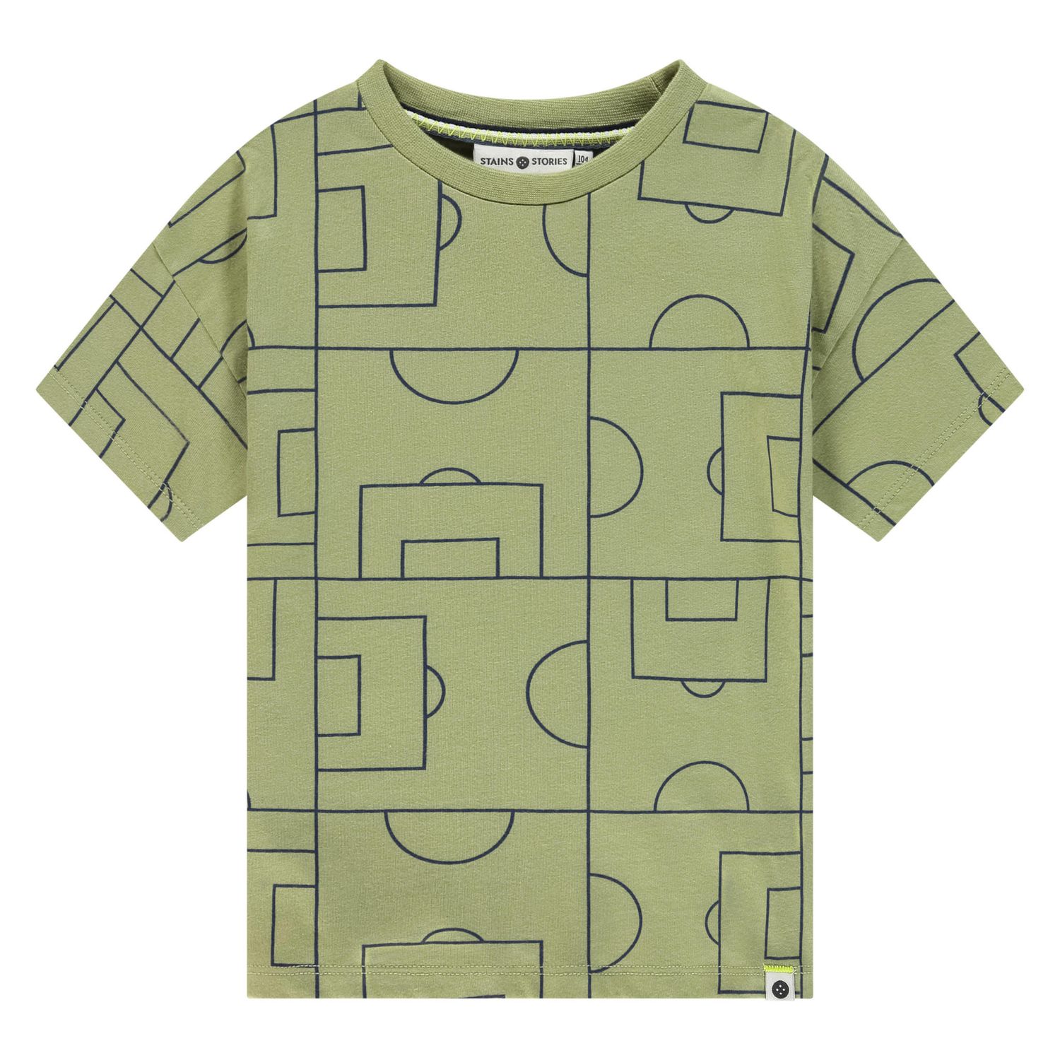 Stains &amp; Stories boys t-shirt short sleeve Grass SSA26207637