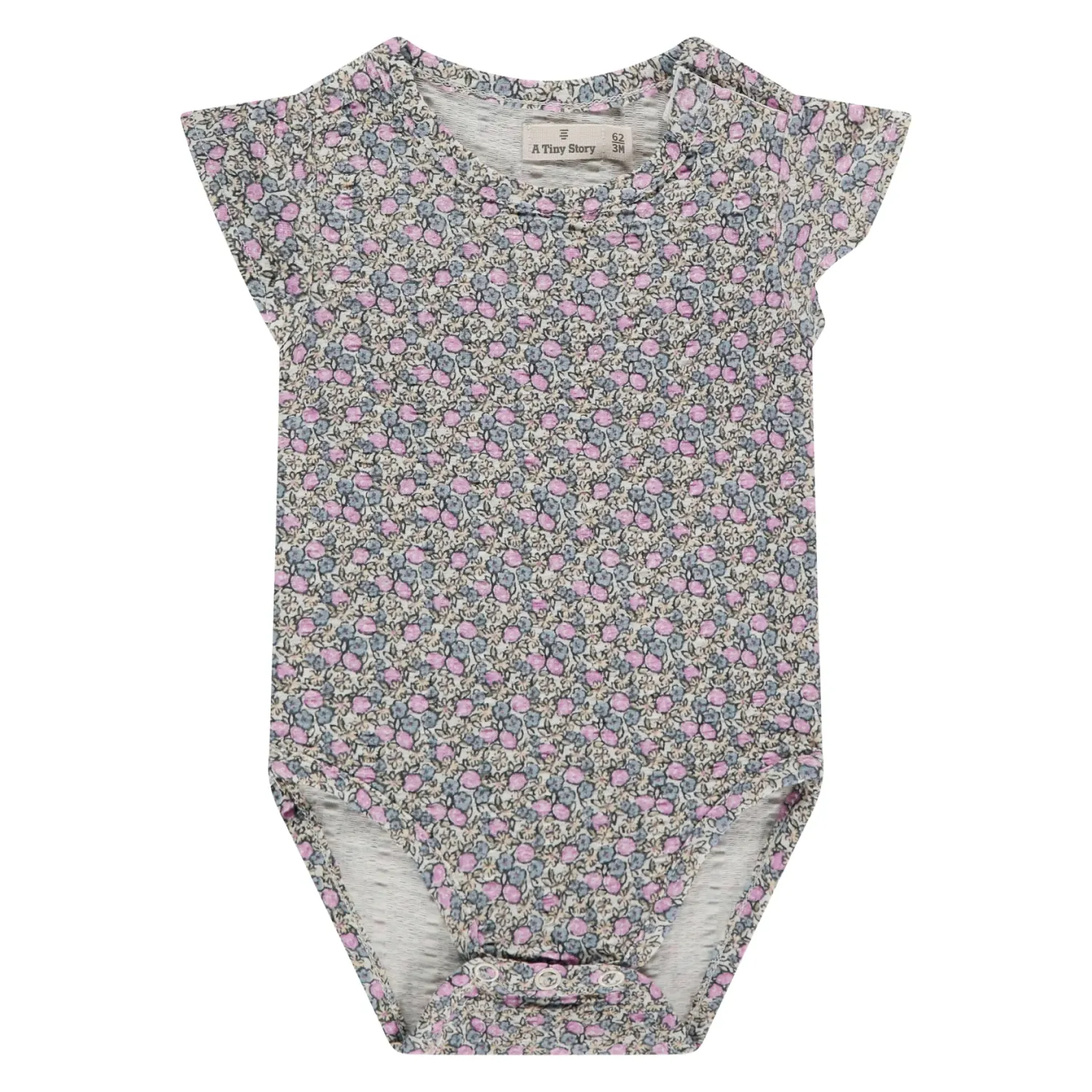 A Tiny Story baby romper short sleeve Multicolour TIN26329647
