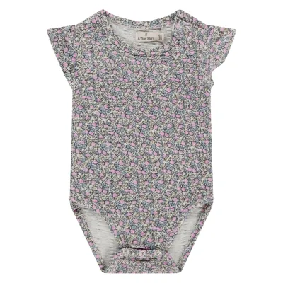 A Tiny Story baby romper short sleeve Multicolour TIN26329647