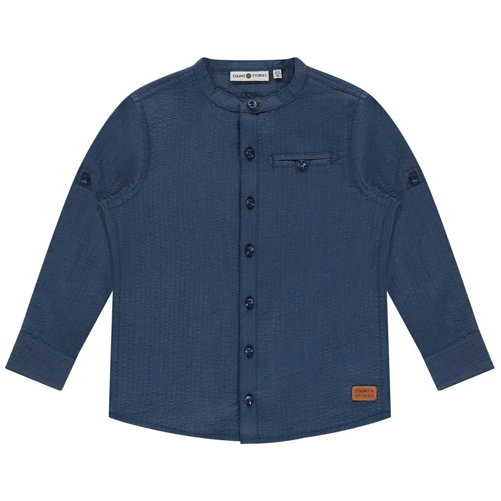 Stains &amp; Stories boys shirt long sleeve Water SSA26207521
