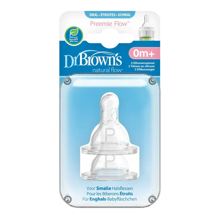 Dr. Brown Speen smalle fles - Preemie Flow NVT 292-BEX